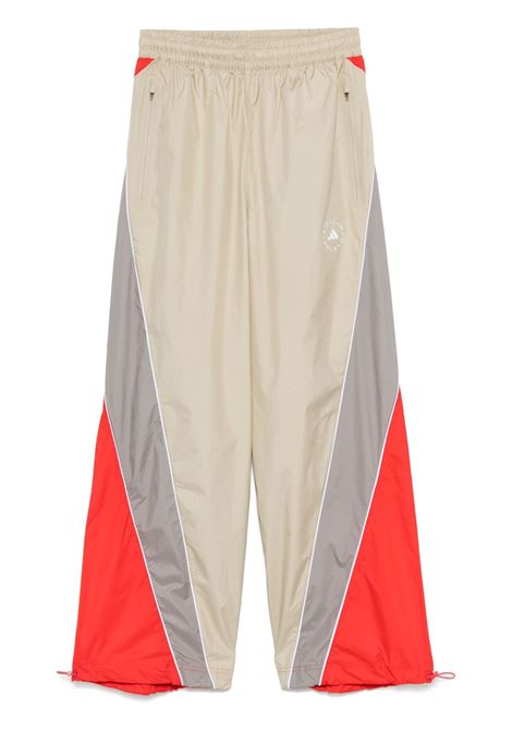 Beige panelled track trousers Adidas by stella mc cartney - women